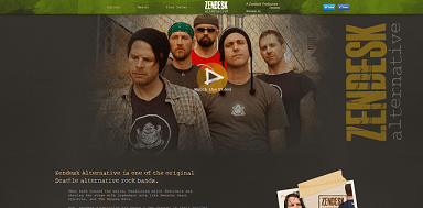Fake Band From Zendesk
