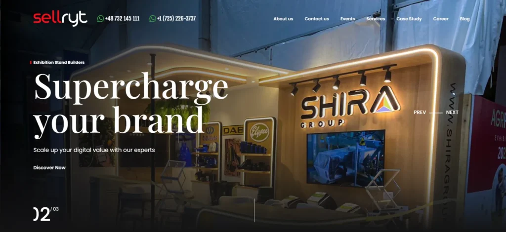 Showing Sellryt website homepage