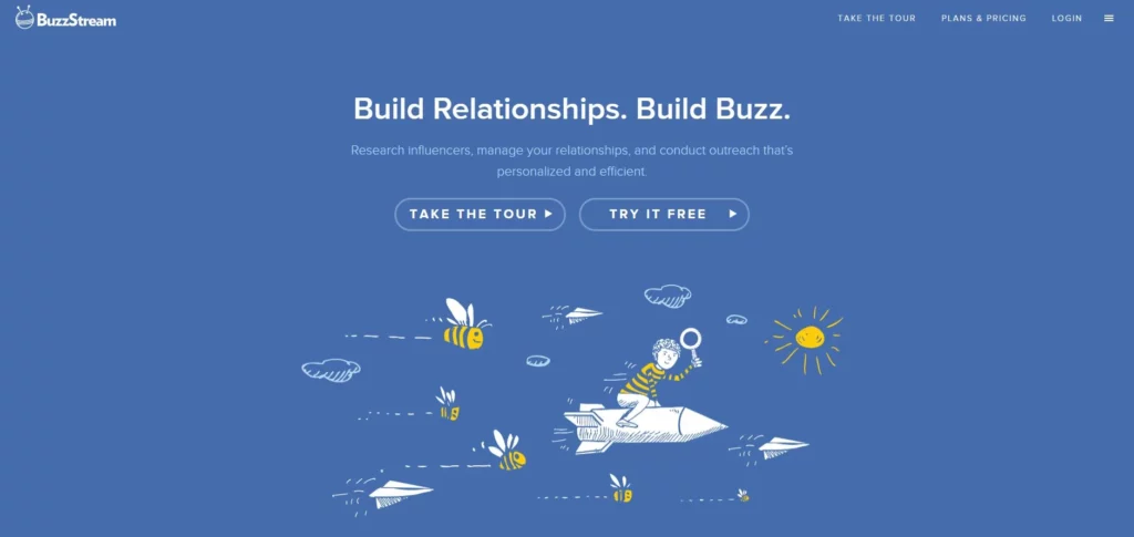 BuzzStream Home Page
