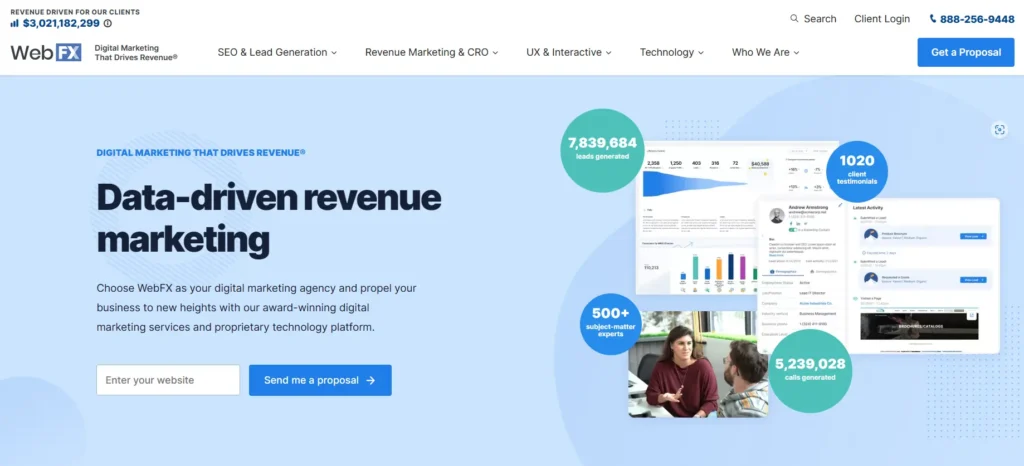 Webfx Homepage
