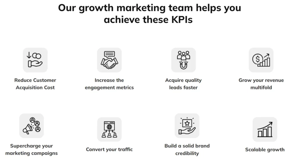 growth.cx marketing KPIs