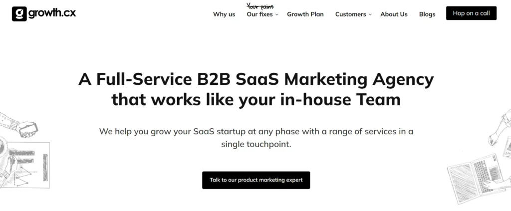 Full Service B2B SaaS Marketing Agency For SaaS & Tech Companies