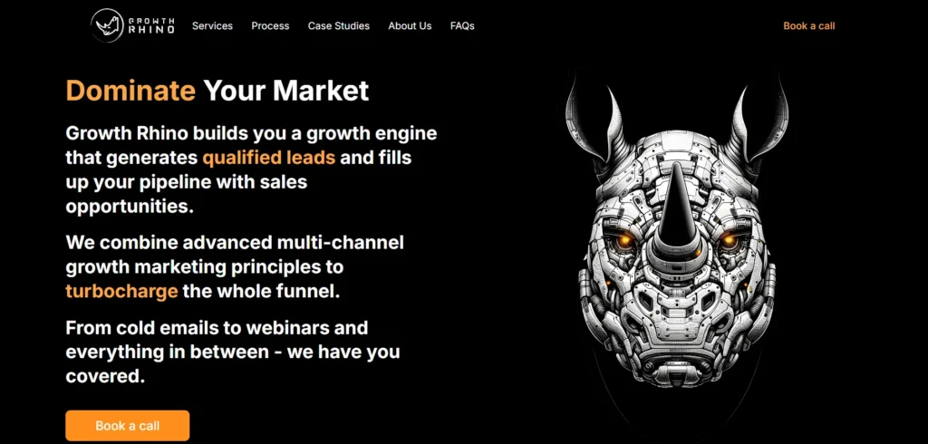 Growth Rhino cold email marketing agency