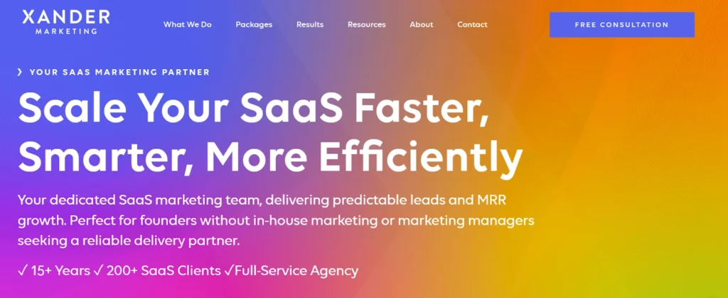 Xander marketing agency
