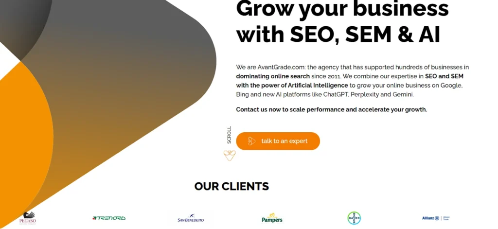 AvantGrade home page