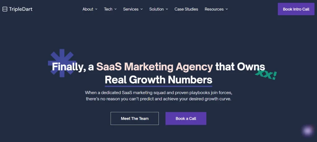 Tripledart saas marketing agency in Bangalore