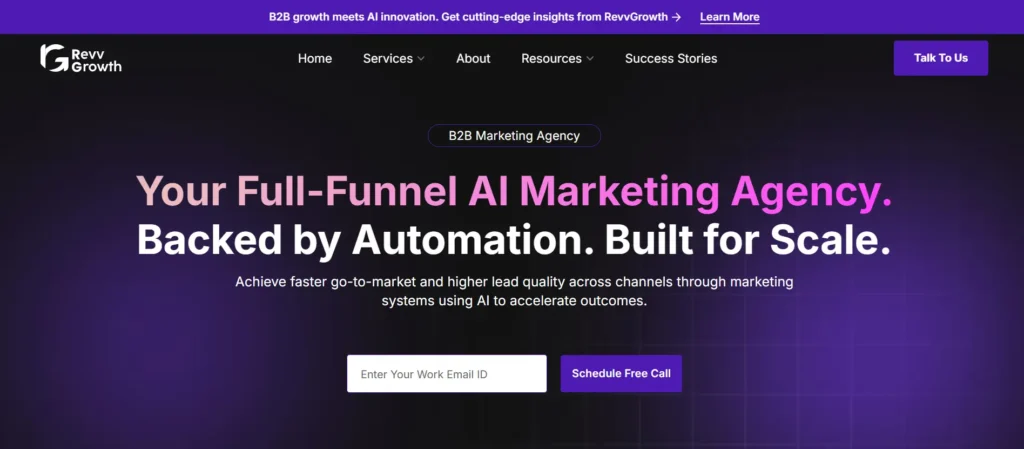 Revv Growth digital marketing agency in Chennai