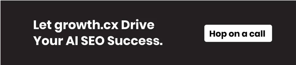 prompting readers to contact growth.cx
