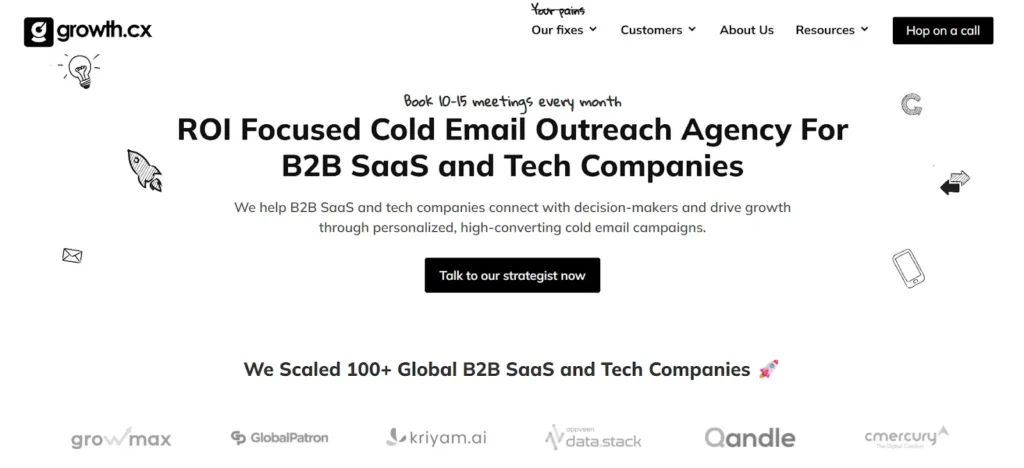 growth.cx - Cold email outreach agency for b2b saas and tech companies