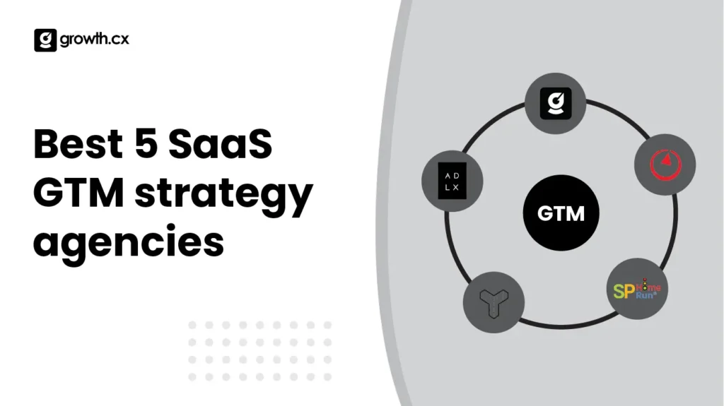 Best 5 SaaS GTM strategy agencies in 2026