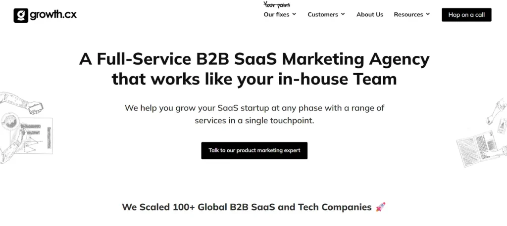 Full Service B2B SaaS Marketing Agency For SaaS & Tech Companies
