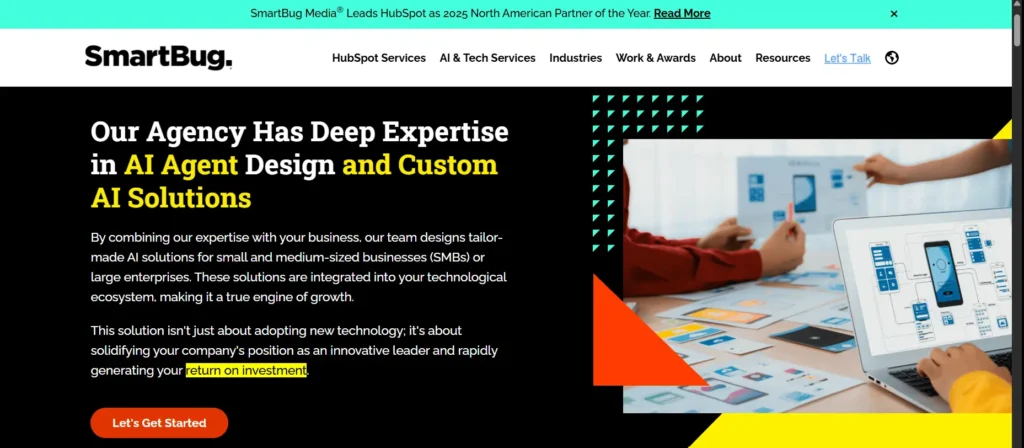 Smartbug AI service page