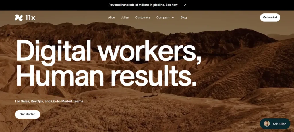 Autonomous sales development for scaling teams.