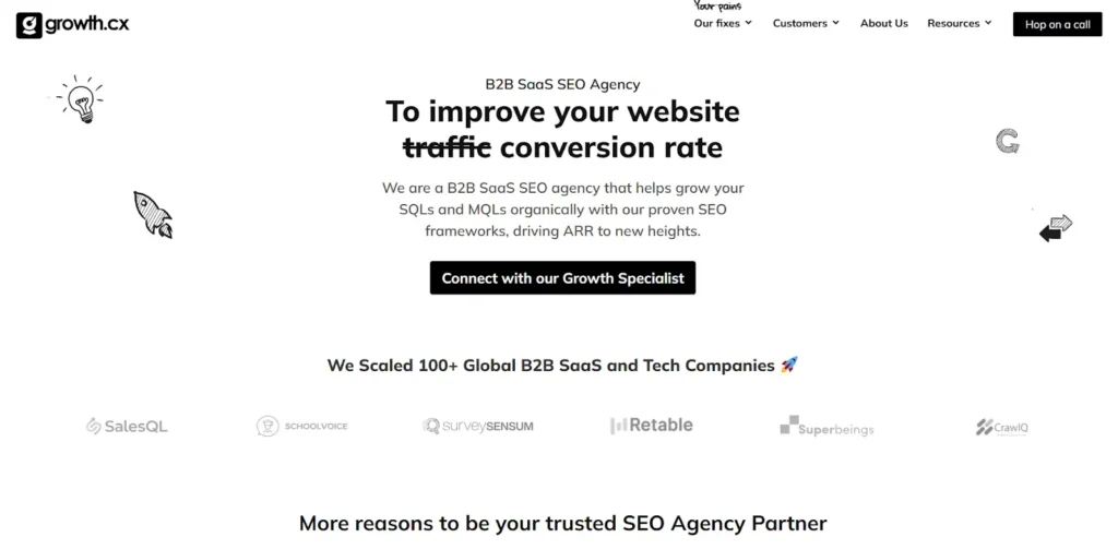 AI  SEO Agency for B2B SaaS and Tech Companies
