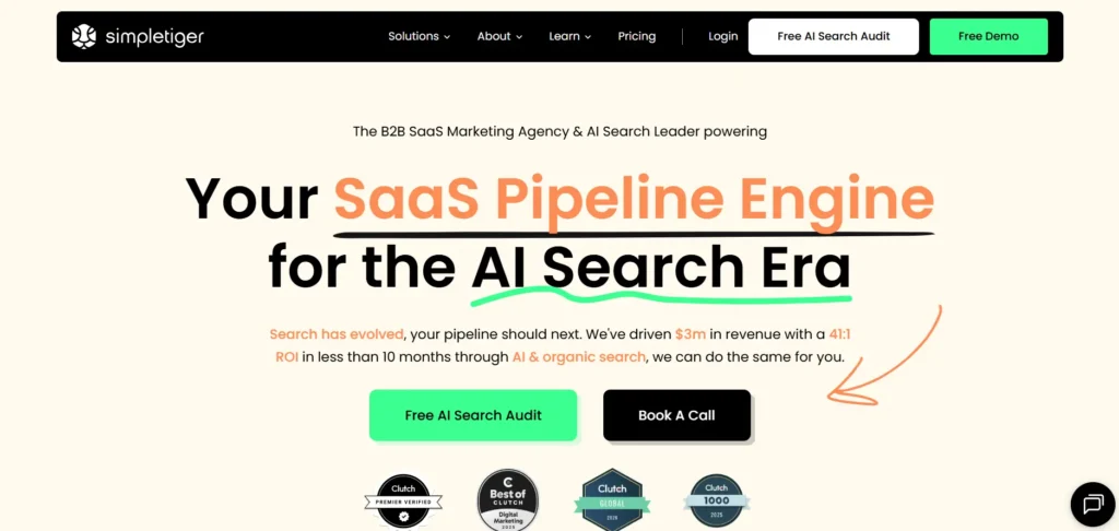 SimpleTiger AI SEO services