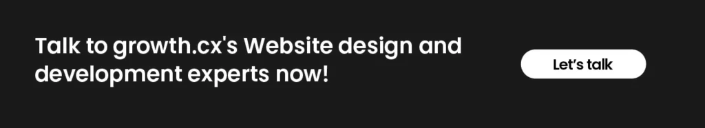call to action prompting readers to book a call with growth.cx   