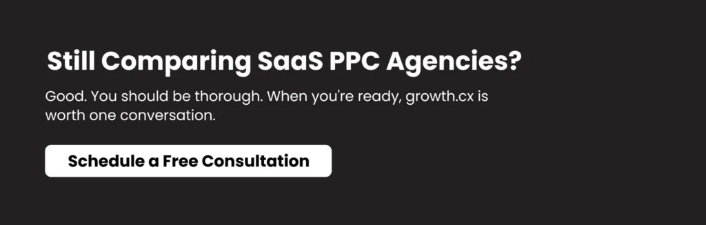  B2B Saas PPC Agency