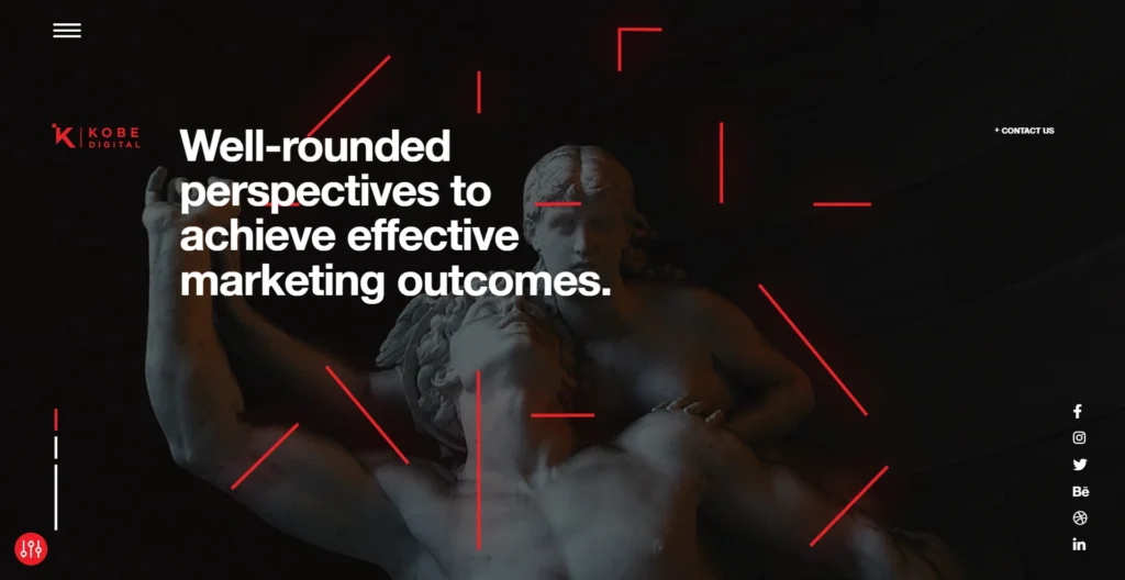  Kobe performance marketing agency Homepage