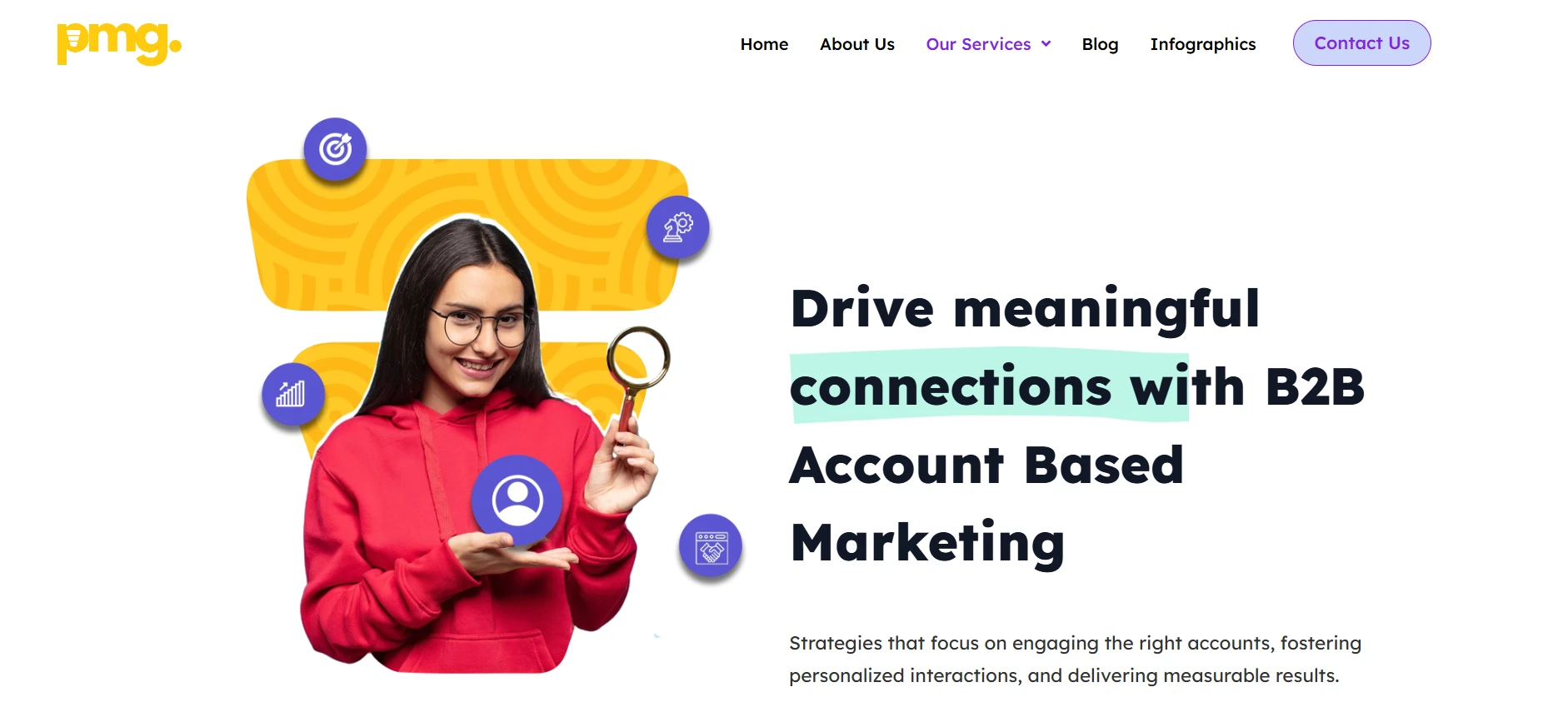 The PMG ABM Agency Homepage