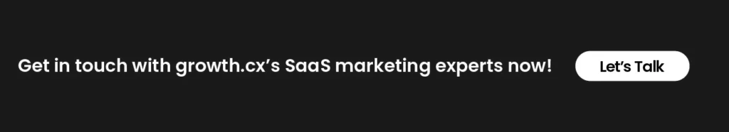  Prompting readers to contact the growth.cx’s marketing team