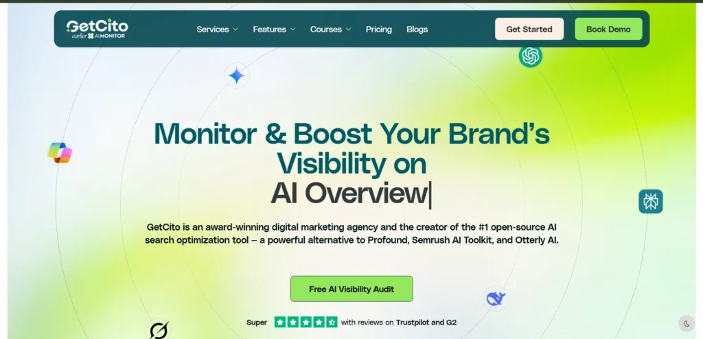 GetCito platform showcasing for SaaS marketing teams