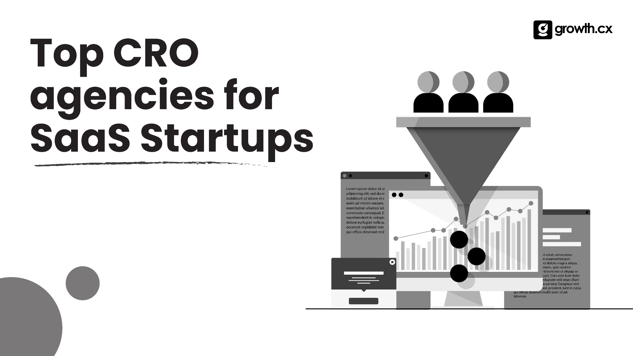 Top 15 Conversion rate optimization agencies for SaaS Startups