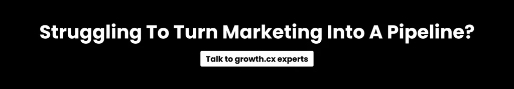 B2B pipeline optimization CTA