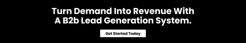 Revenue growth engine CTA