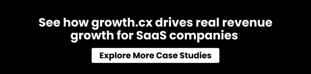 Button linking to more B2B case studies