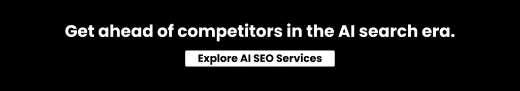 AI SEO services helping SaaS brands earn ChatGPT recommendations